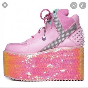 YRU Qozmo Mermaid Platform Shoes